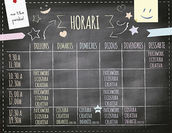 BASCOMPTE horaris
