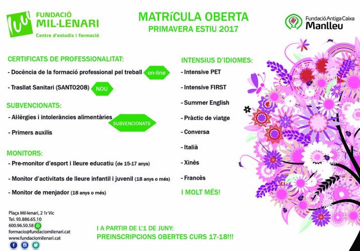 curs subvencionat vic